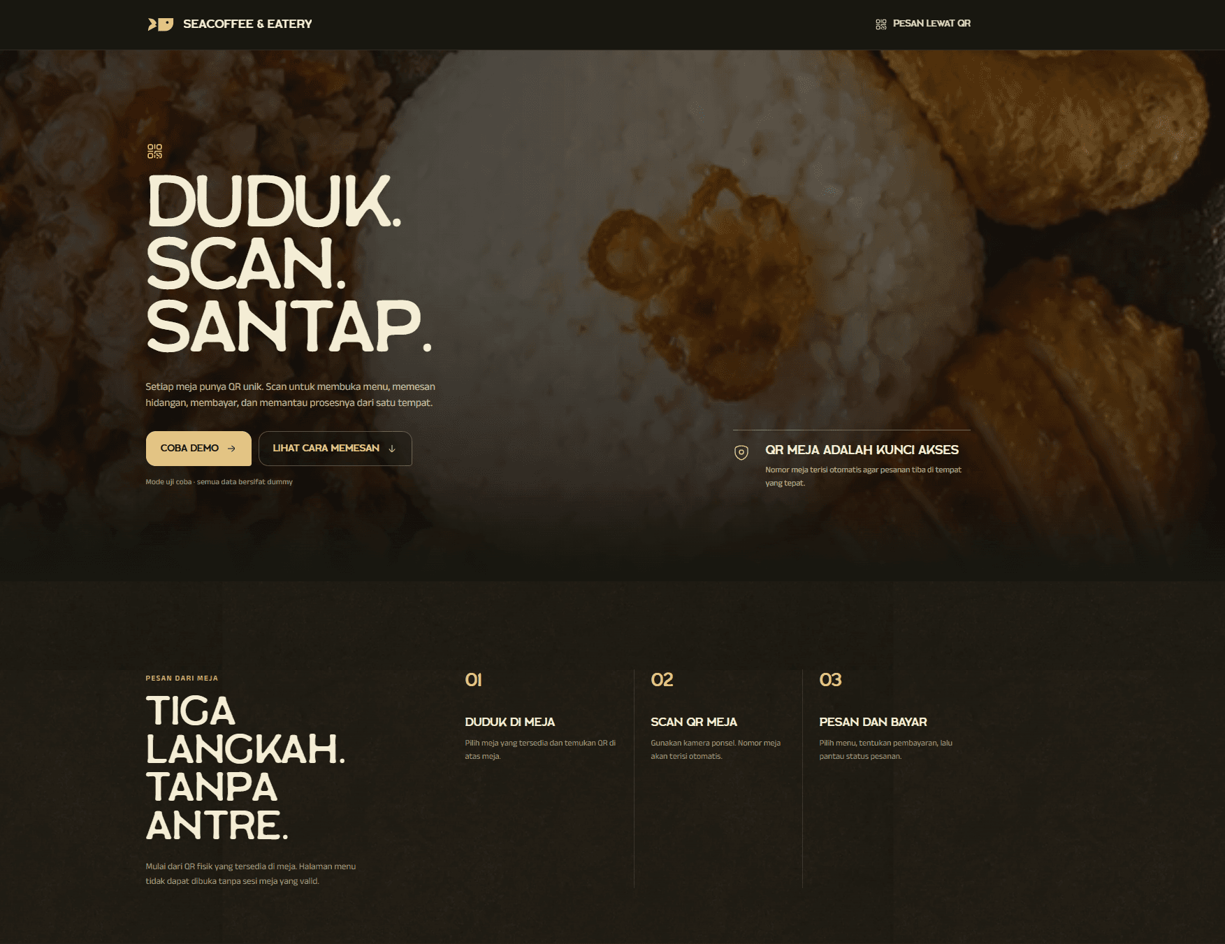 DineFlow cafe and restaurant QR ordering system introduction