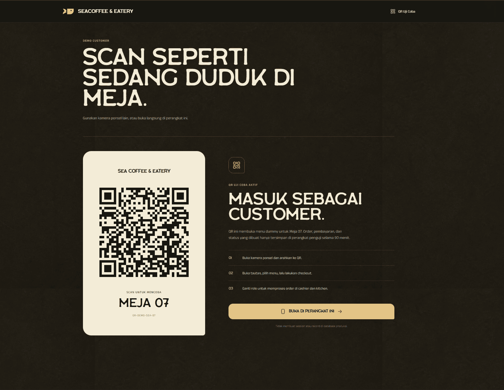 DineFlow QR Ordering System product view 1