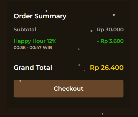 MineHive checkout order summary with active discount